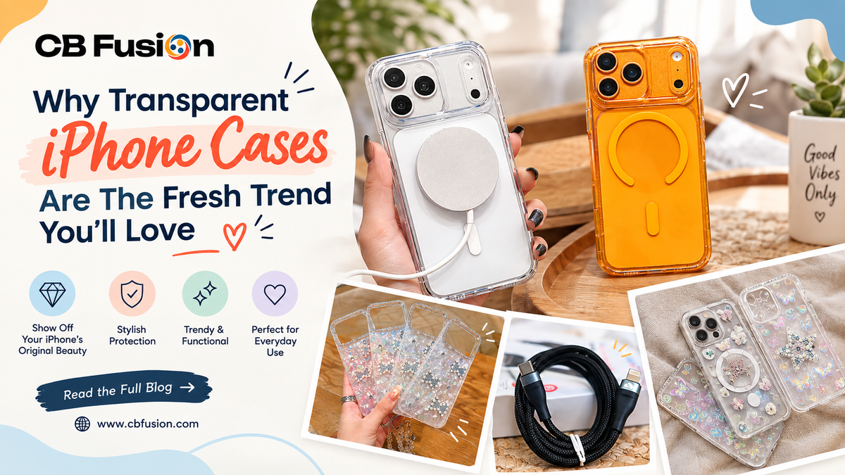 Why Transparent iPhone Cases Are The Fresh Trend You’ll Love