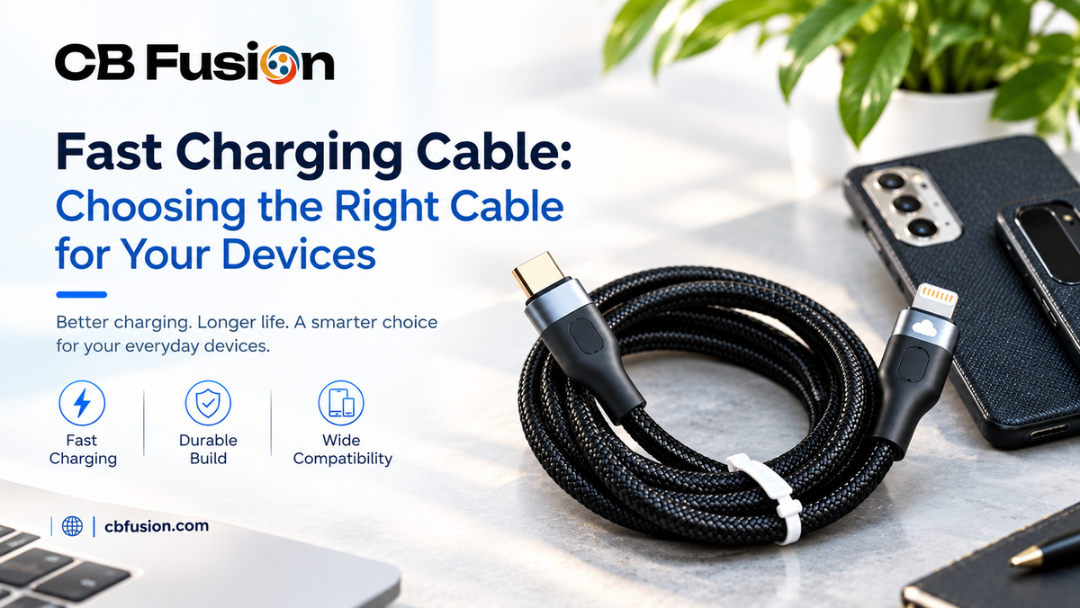 Fast Charging Cable: Choosing the Right Cable for Your Devices
