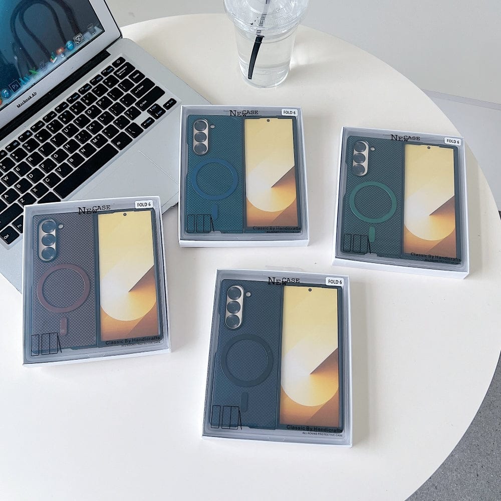 Carbon Grid Pattern Magsafe Phone Case - Samsung Z Series
