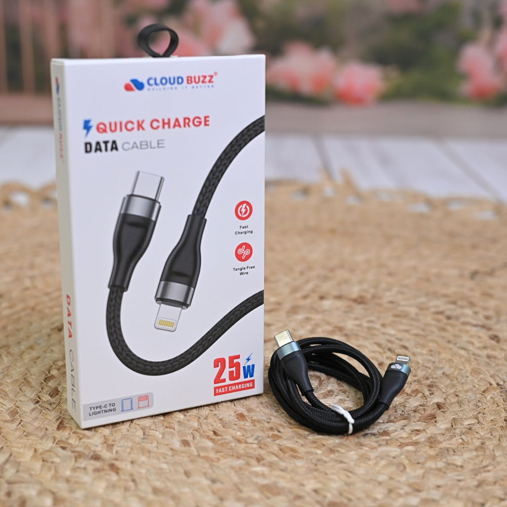 25W Type-C to Lightning Fast Charging Cable (CB111)