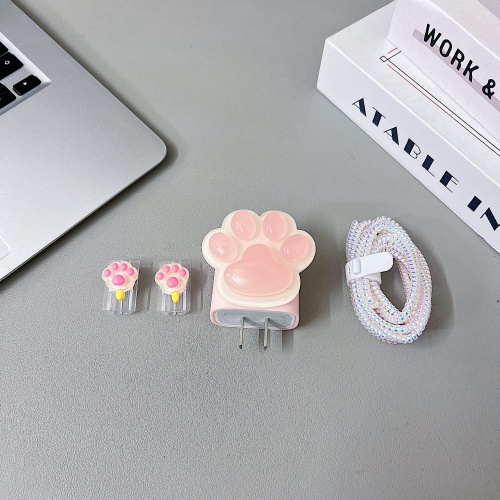 3D Cute Cartoon Doll Charger Case