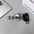 3D Cute Bunny Bolt Cartoon Doll Charger Case