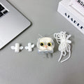 3D Cute Crystal Kitty Cartoon Doll Charger Case