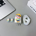 3D Cute Shin Chan Buddy Cartoon Doll Charger Case
