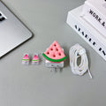 3D Cute Watermelon Slice Cartoon Doll Charger Case