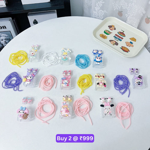 3D Cute Cartoon Doll TPU (Soft) Charger Case
