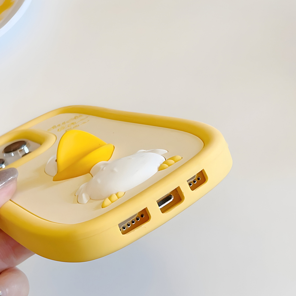 3D Duck Silicone Soft Protective Phone Case