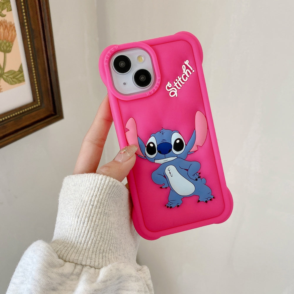 3D Fun Cartoon Silicone Soft Protective Phone Case