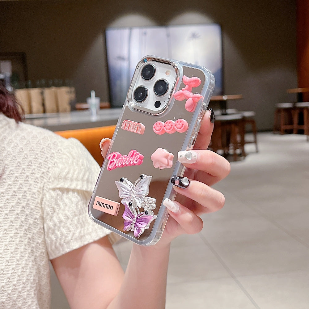 3D Creative Toy Graphic Mirror Phone Case