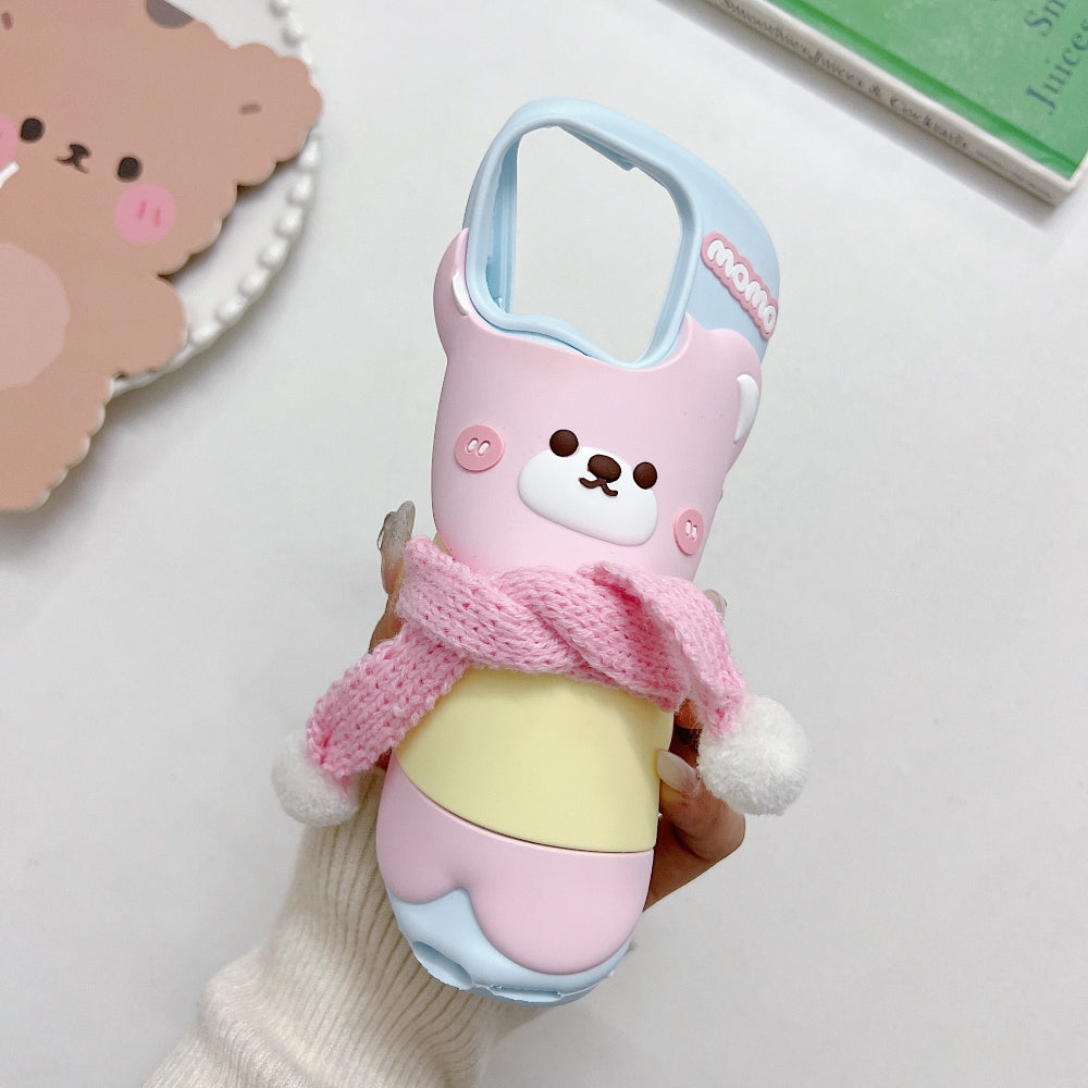 3D Silicone Bear Soft Phone Case