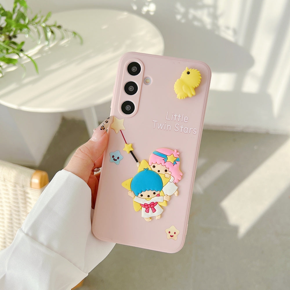 3D Spin Flower Silicone Soft Phone Case