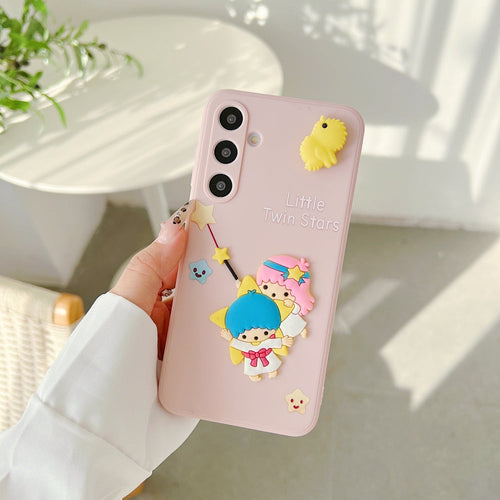 3D Spin Flower Silicone Soft Phone Case