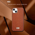 Artificial Alligator 3D Skin Plating Shockproof Phone Case