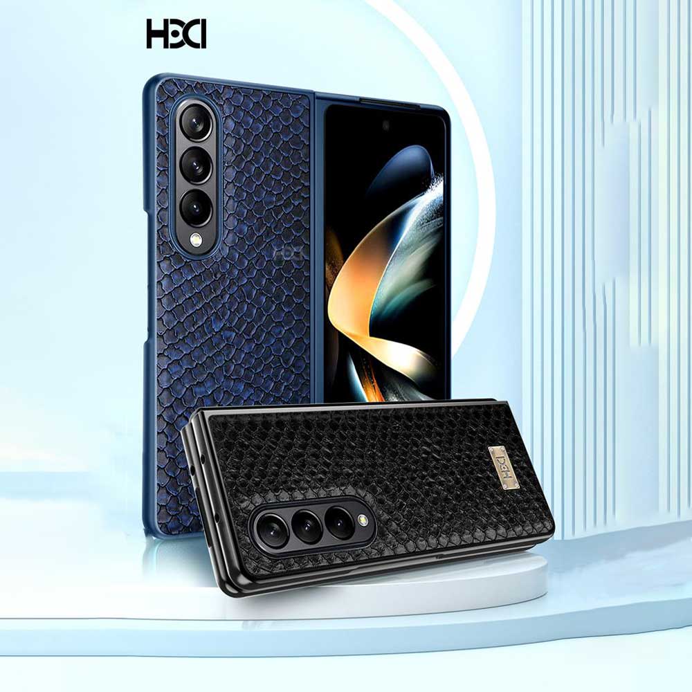 Artificial Alligator 3D Skin Plating Shockproof PU Leather Case
