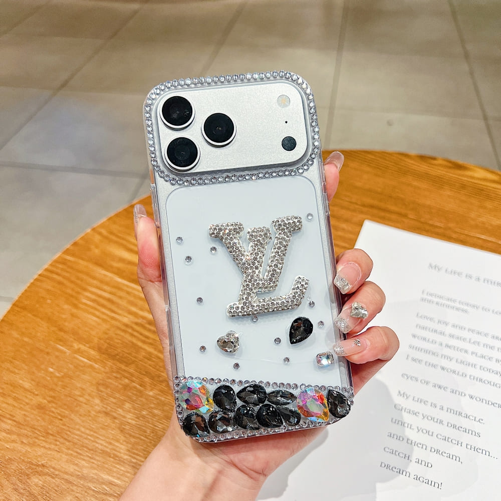 Bling Monogram Phone Case