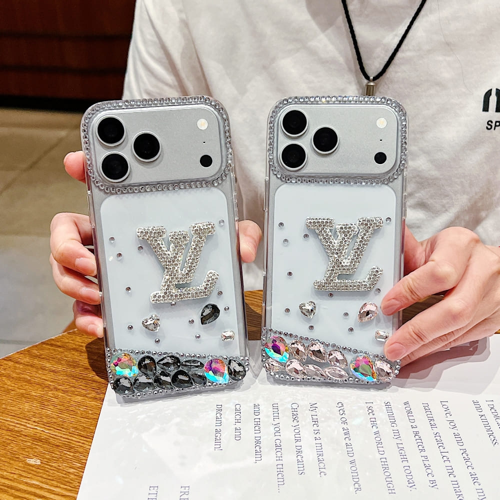 Bling Monogram Phone Case