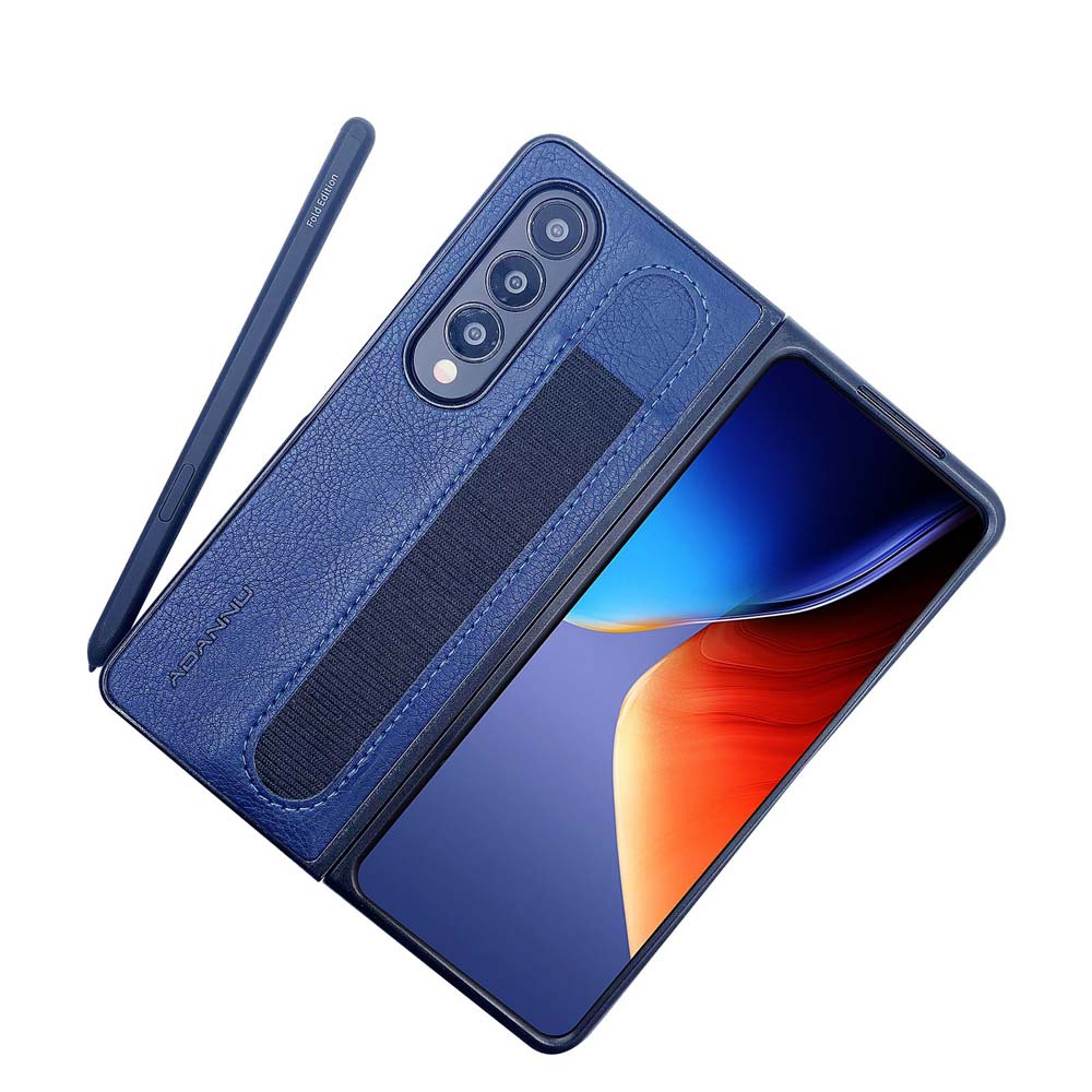 Luxury Business Phone Case With Pen Holder