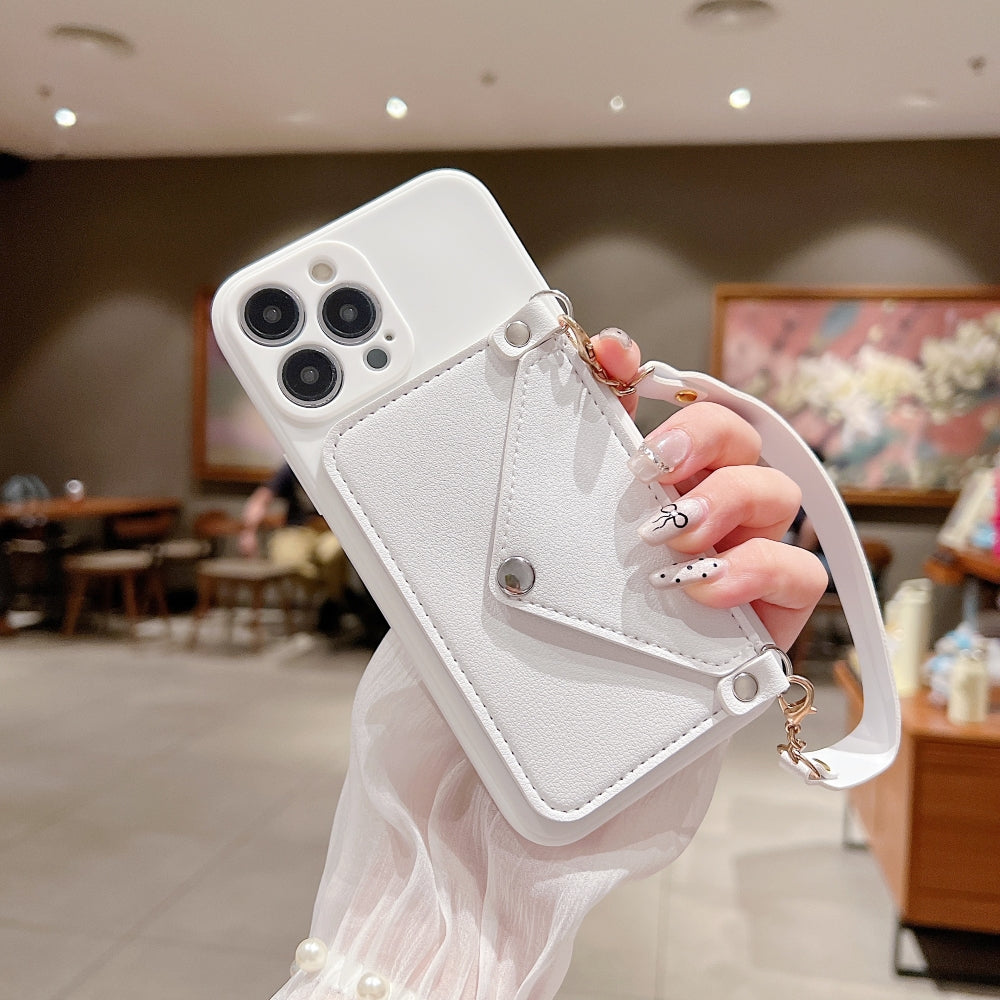 Card Wallet Lanyard Strap Camera Protection Phone Case