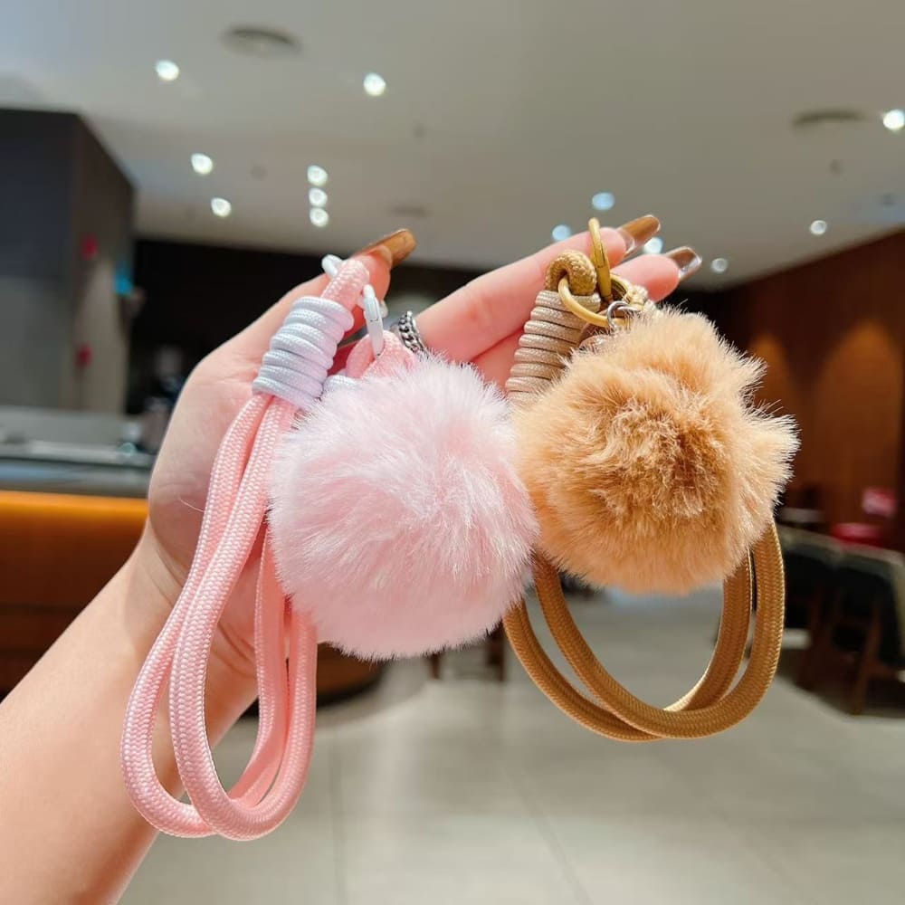 Charmi Plush Fluffy Loop Phone Charm