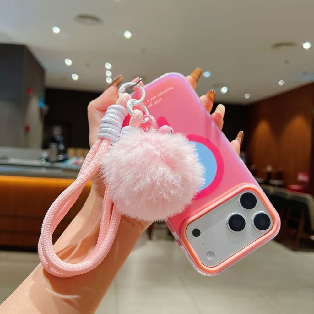 Charmi Plush Fluffy Loop Phone Charm