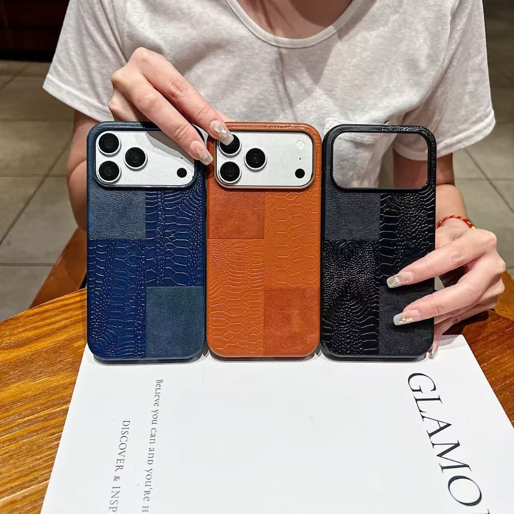 Croc Elite PU Leather Phone Case