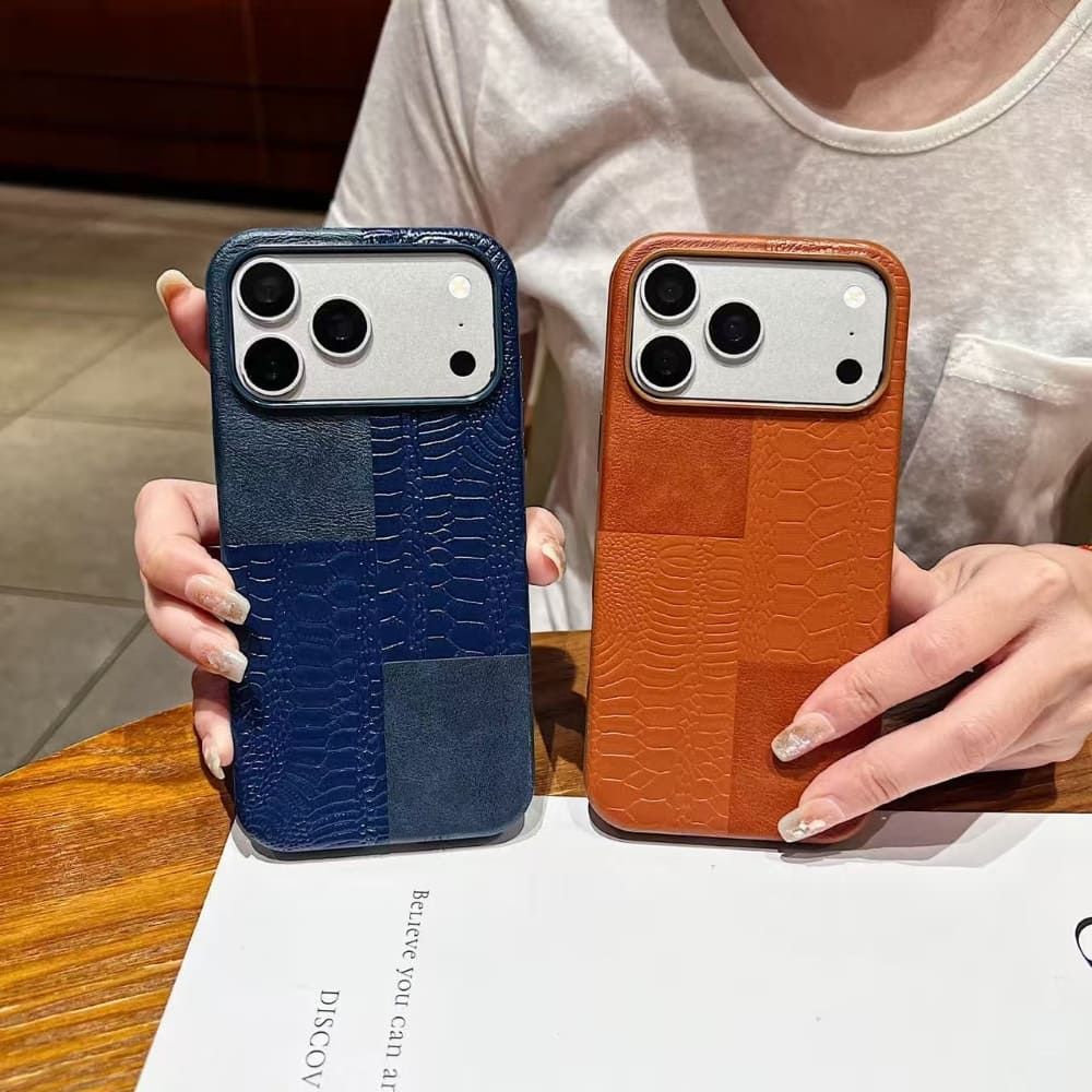 Croc Elite PU Leather Phone Case