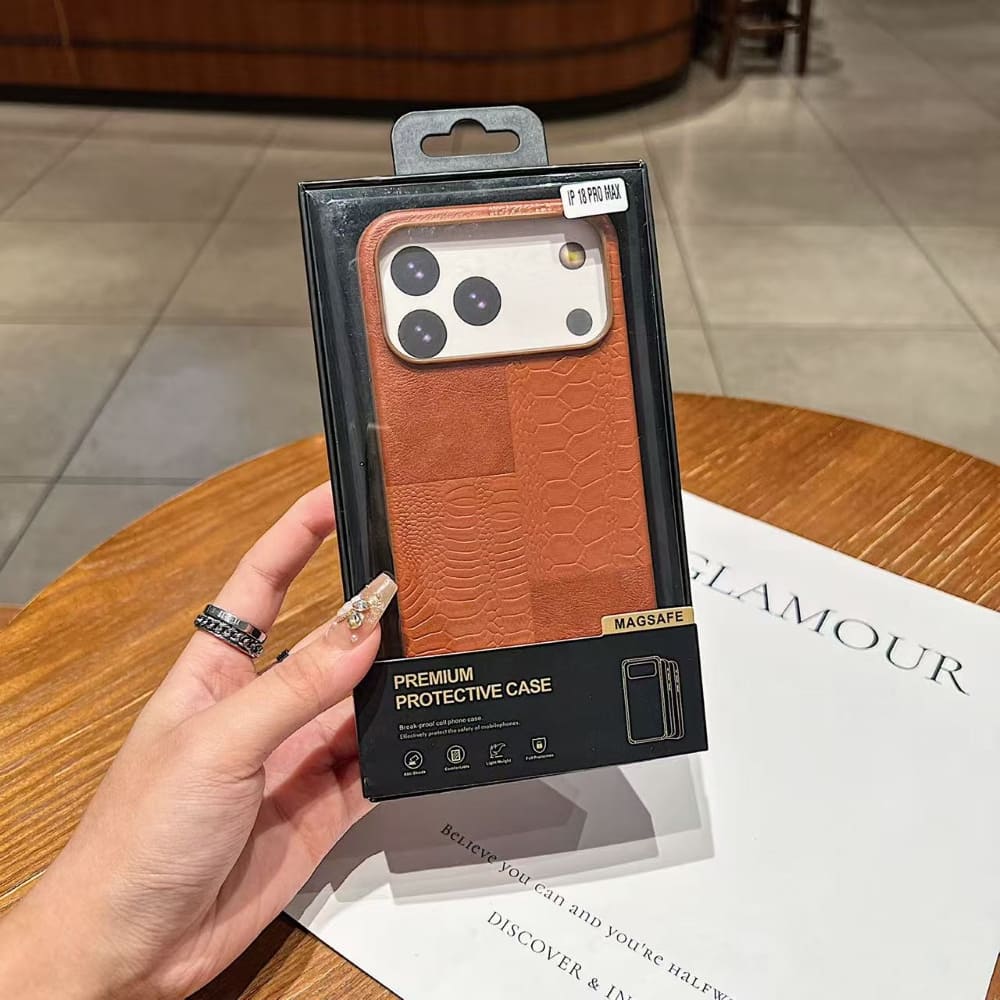 Croc Elite PU Leather Phone Case
