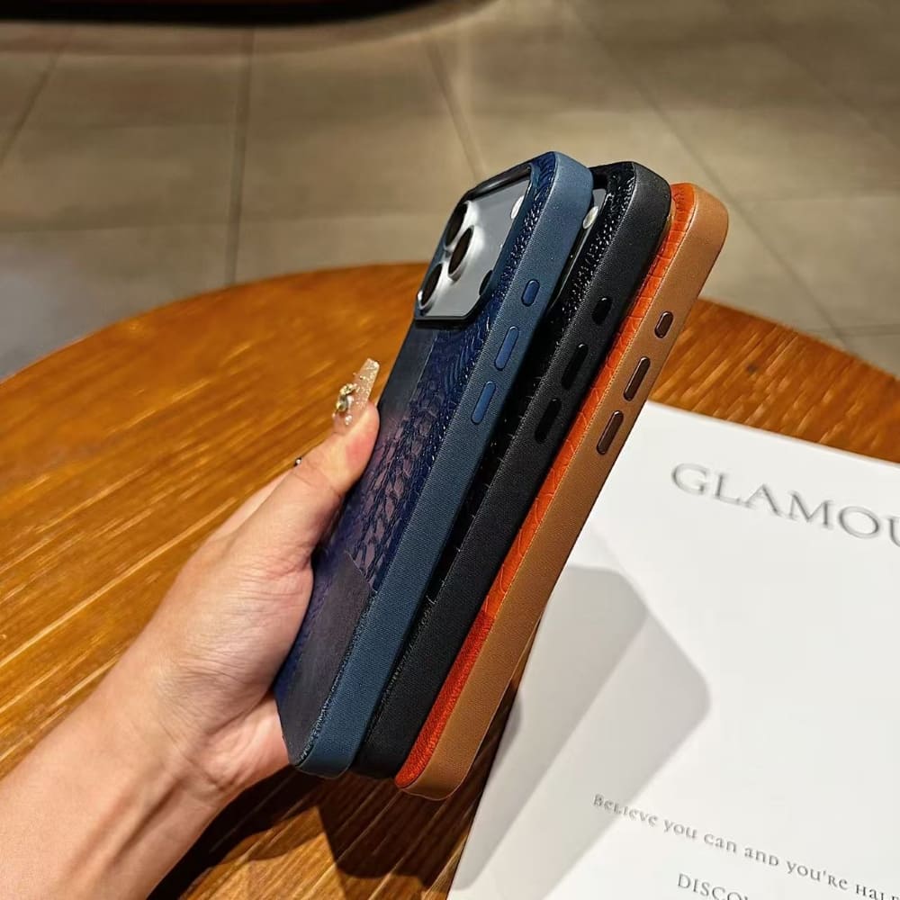 Croc Elite PU Leather Phone Case