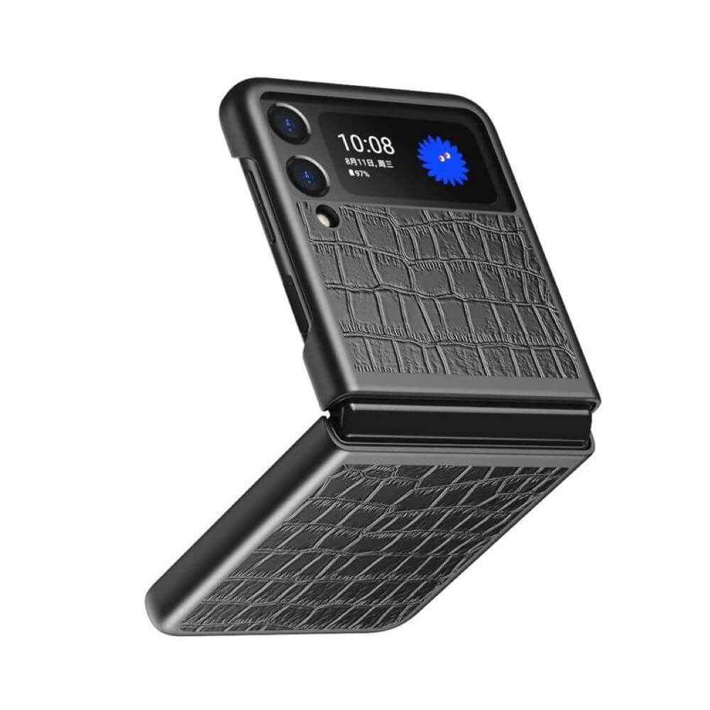 Premium Luxury Crocodile Pattern Leather Phone Case