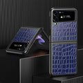 Premium Luxury Crocodile Pattern Leather Phone Case