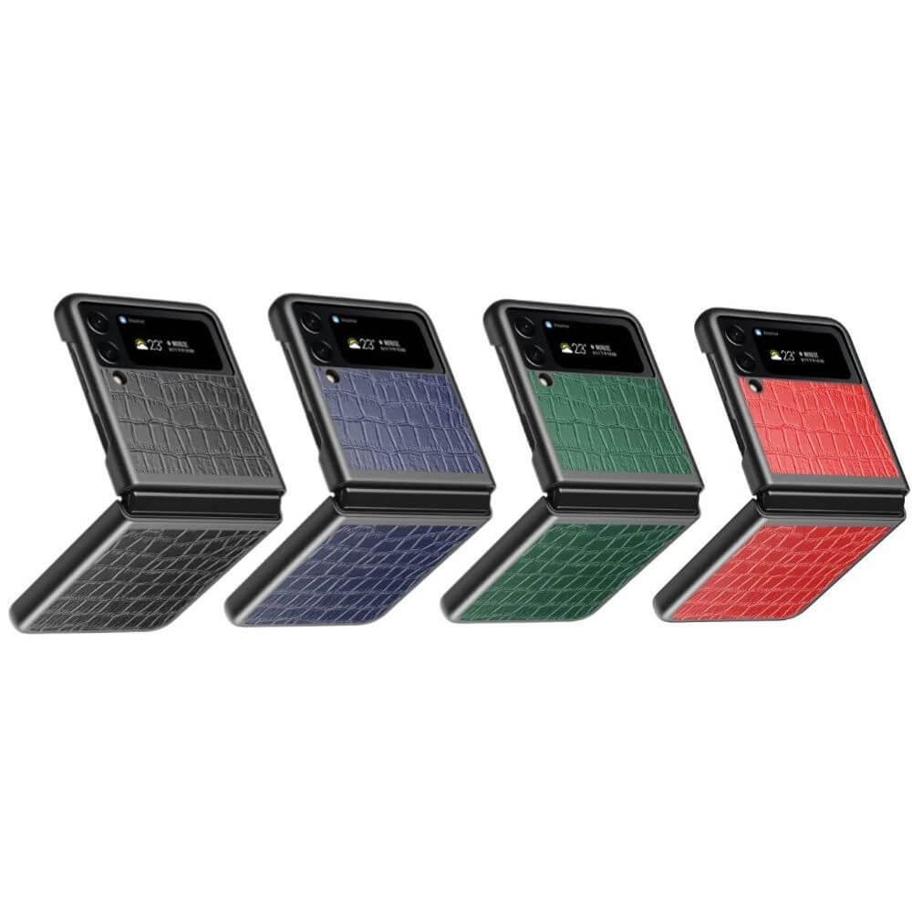 Premium Luxury Crocodile Pattern Leather Phone Case