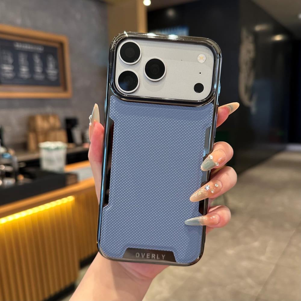 Crystal Frost Chrome Phone Case