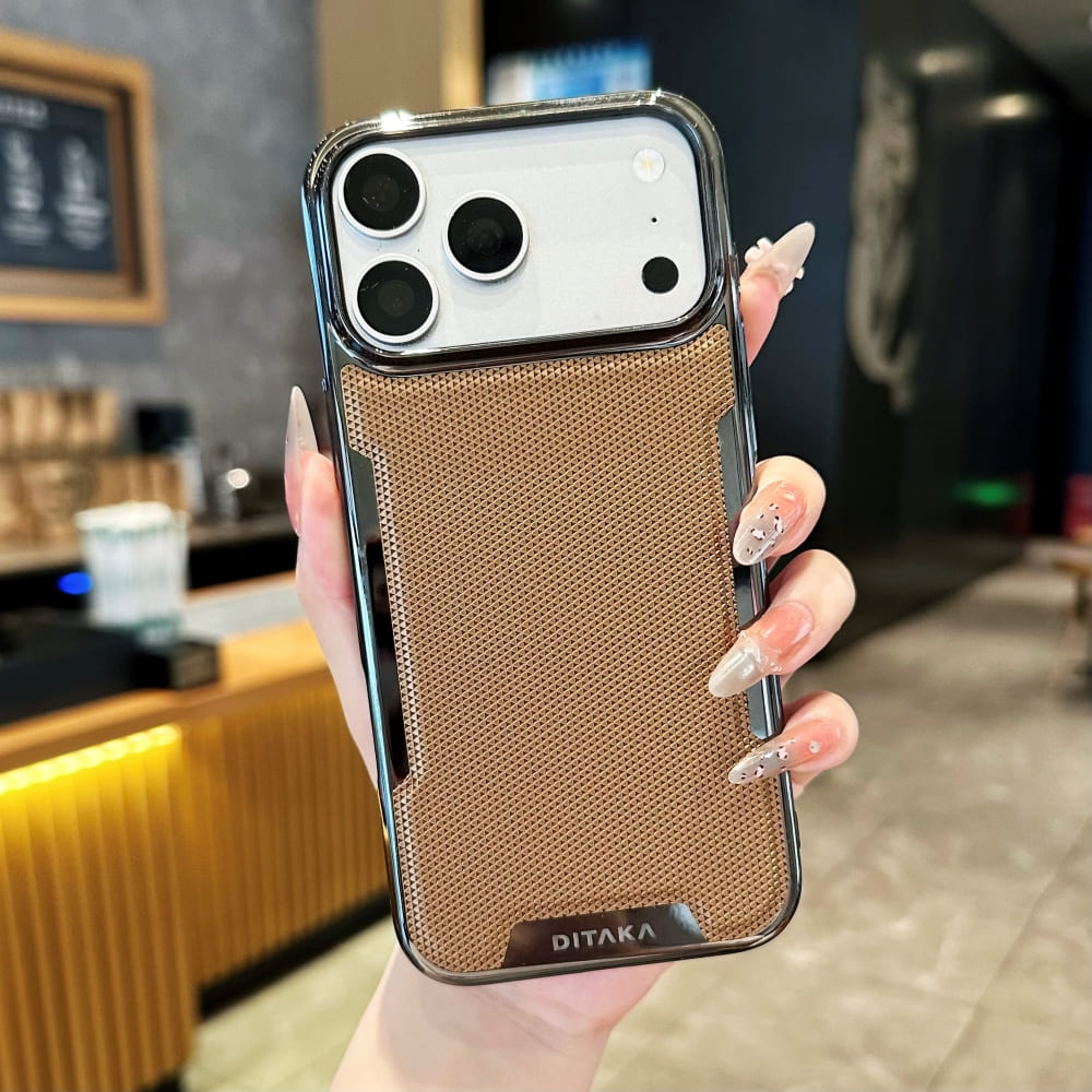 Crystal Frost Chrome Phone Case