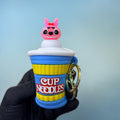 Cup Noodles Bowl Keychain | Handbag Charm | Phone Charm