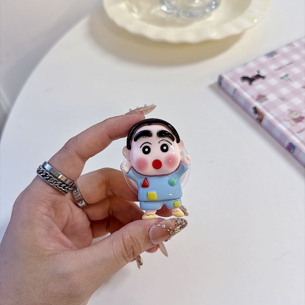 Cute Bloom Character Mobile Grip Phone Stand