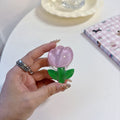 Cute Bloom Tulip Character Mobile Grip Phone Stand