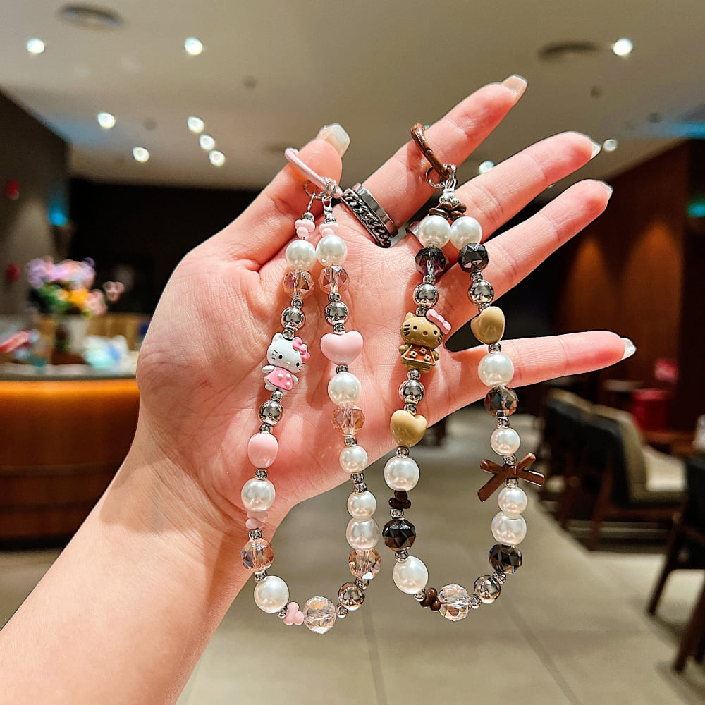Cute Crush Wristlet Phone Charm