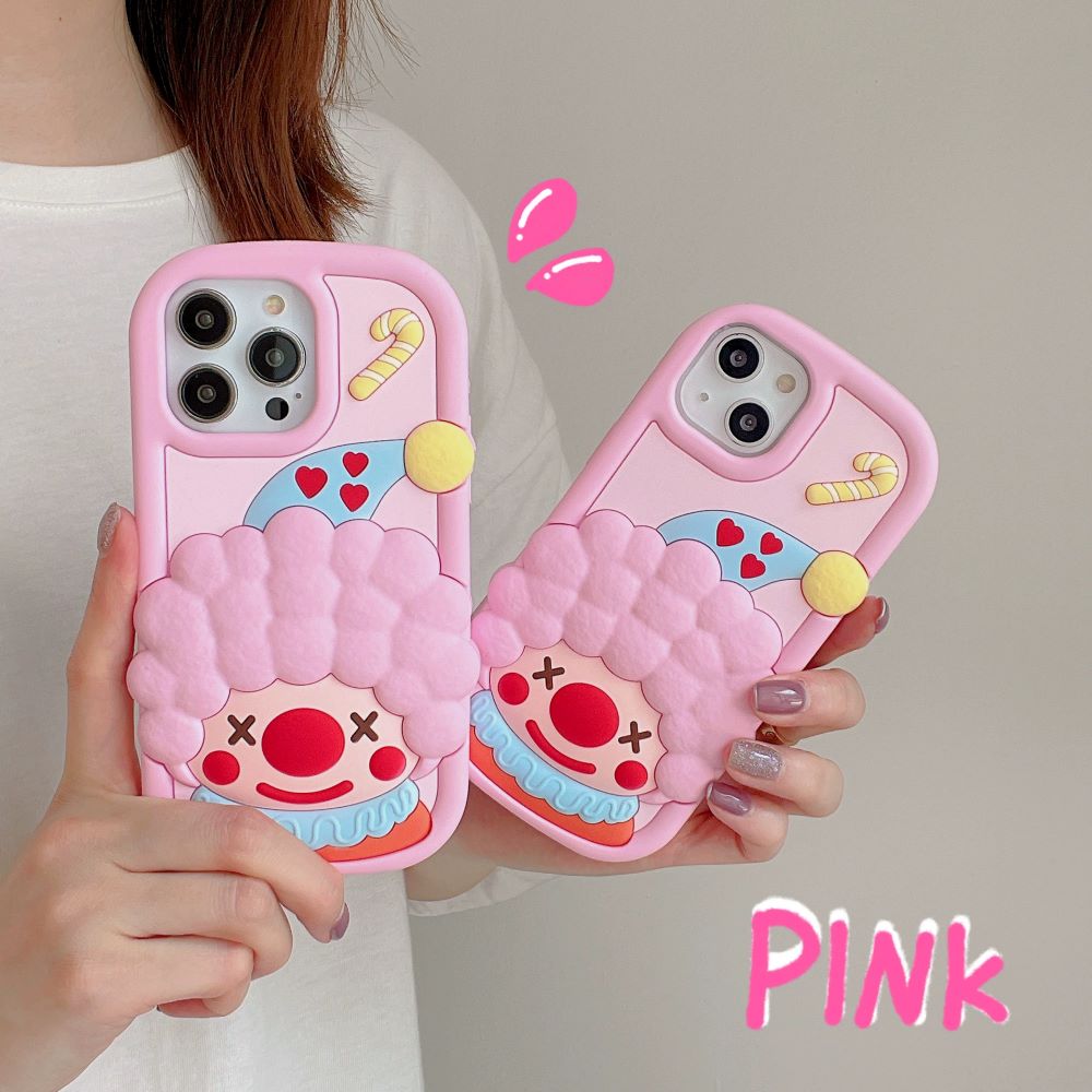 Cute 3D Joker Shockproof Silicone Cover