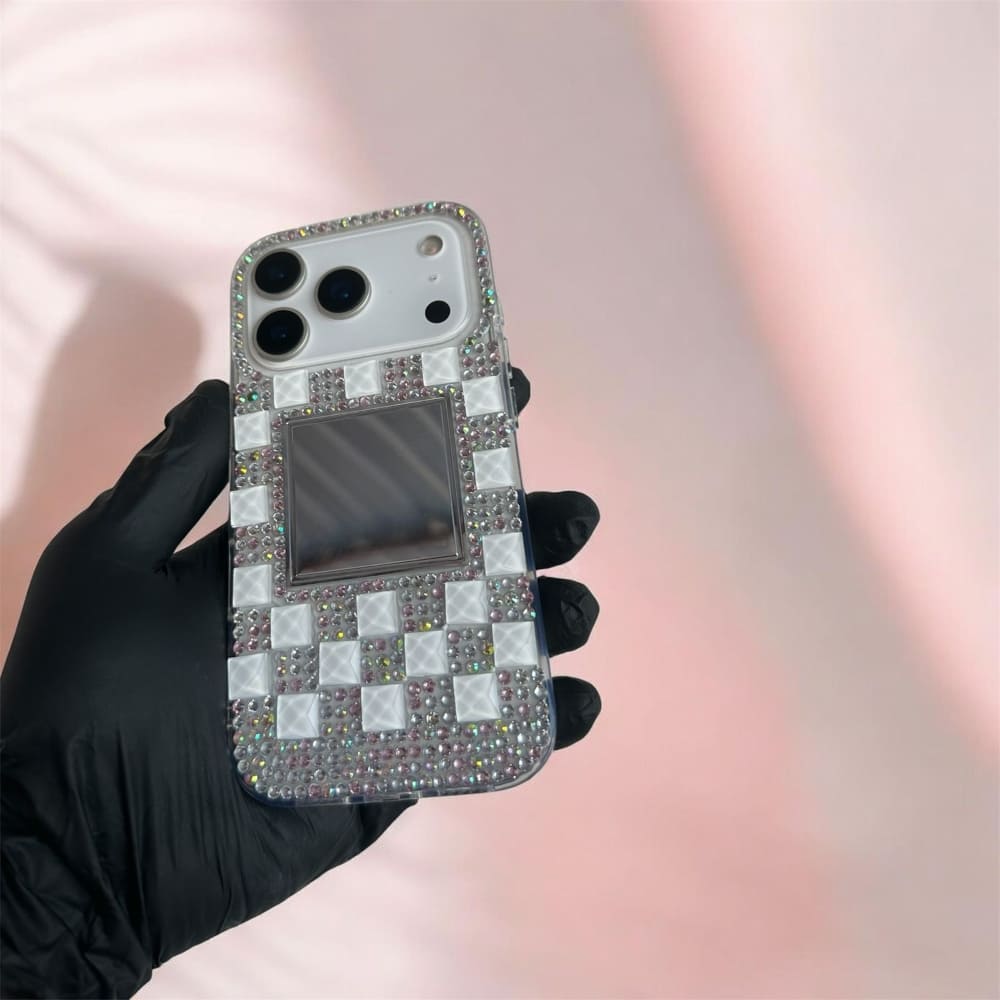 Diamond Glow Mirror Luxe Phone Case