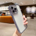 Electroplated Case Transparent Embossed