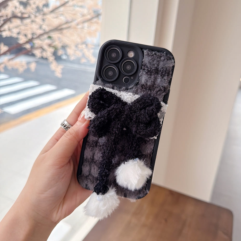 Fluffy Bow Bliss Phone Case
