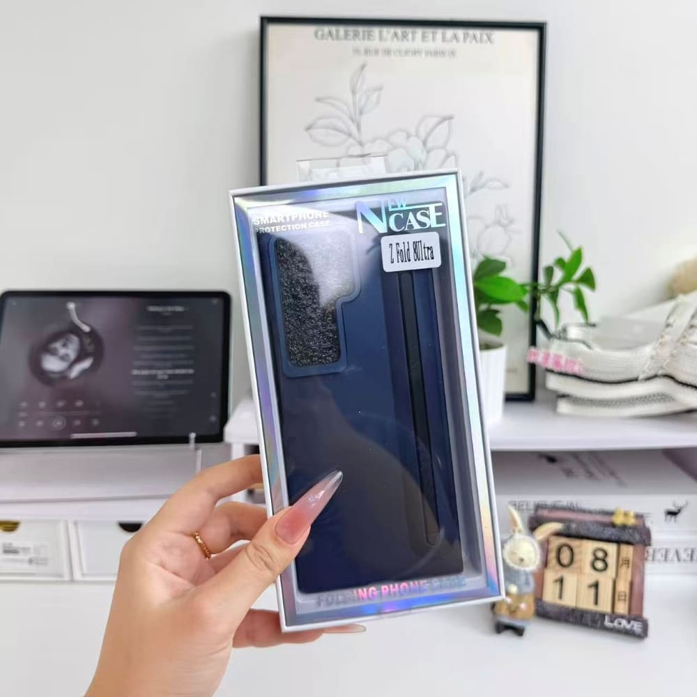 Foldable Phone Case With Pen Slot Holder