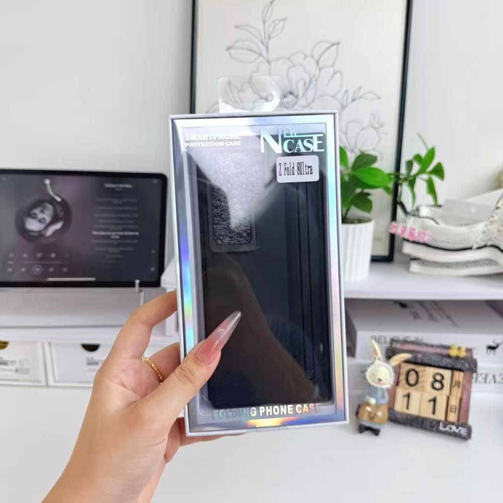 Foldable Phone Case With Pen Slot Holder