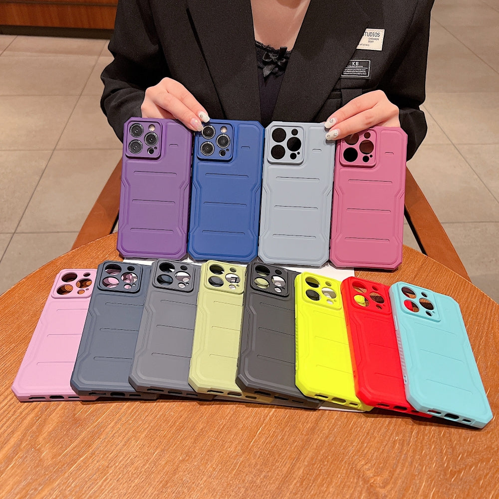 Full Camera Protection Liquid Silicone Phone Case