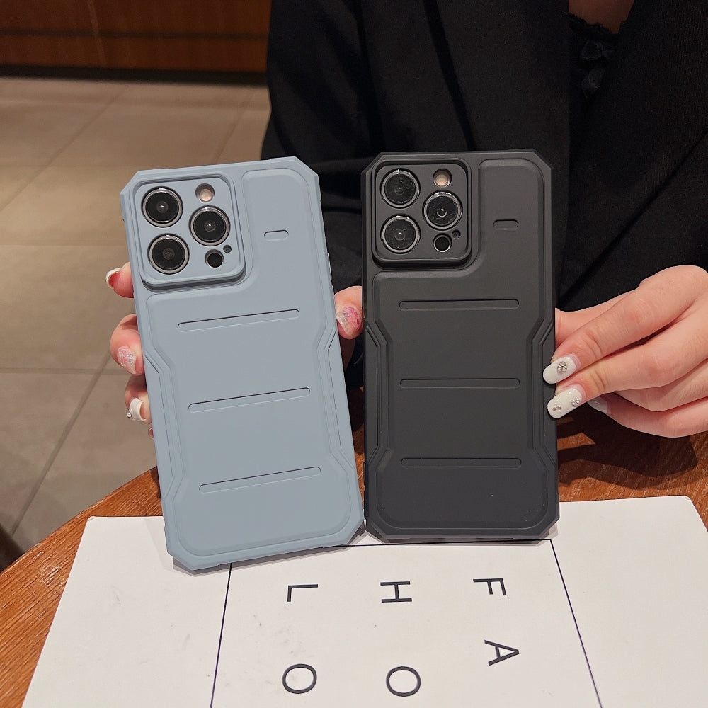 Full Camera Protection Liquid Silicone Phone Case