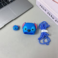 Fun Wrap Stitch Character (20W) Silicone Charger Case