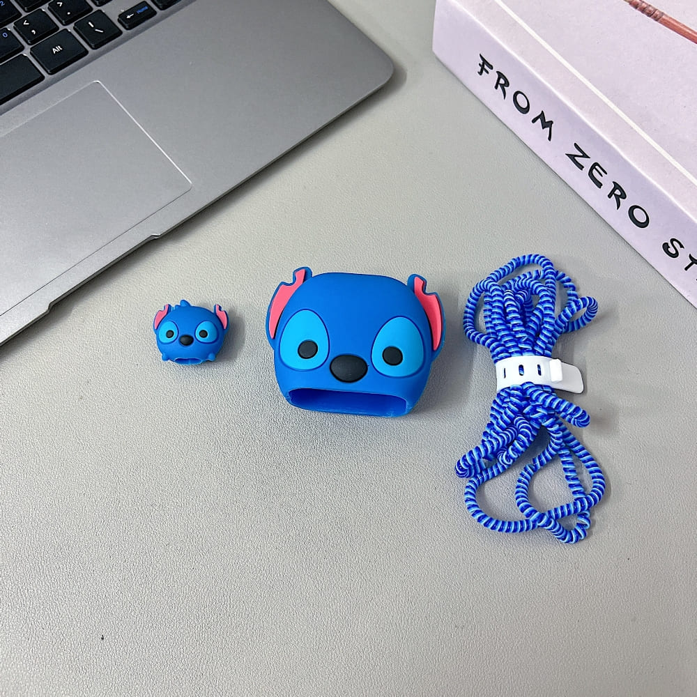 Fun Wrap Stitch Character (20W) Silicone Charger Case