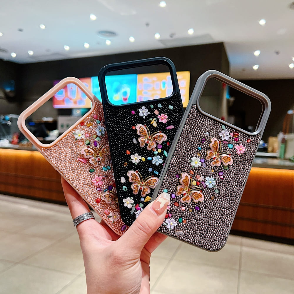 Glam Butterfly Garden Phone Case