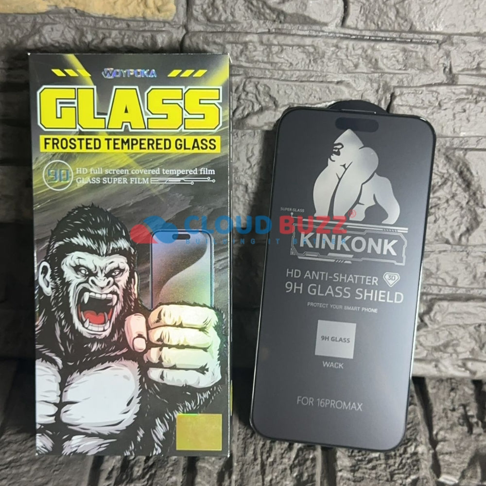 Matte HD Anti-Shatter 9H Shield Frosted Tempered Glass
