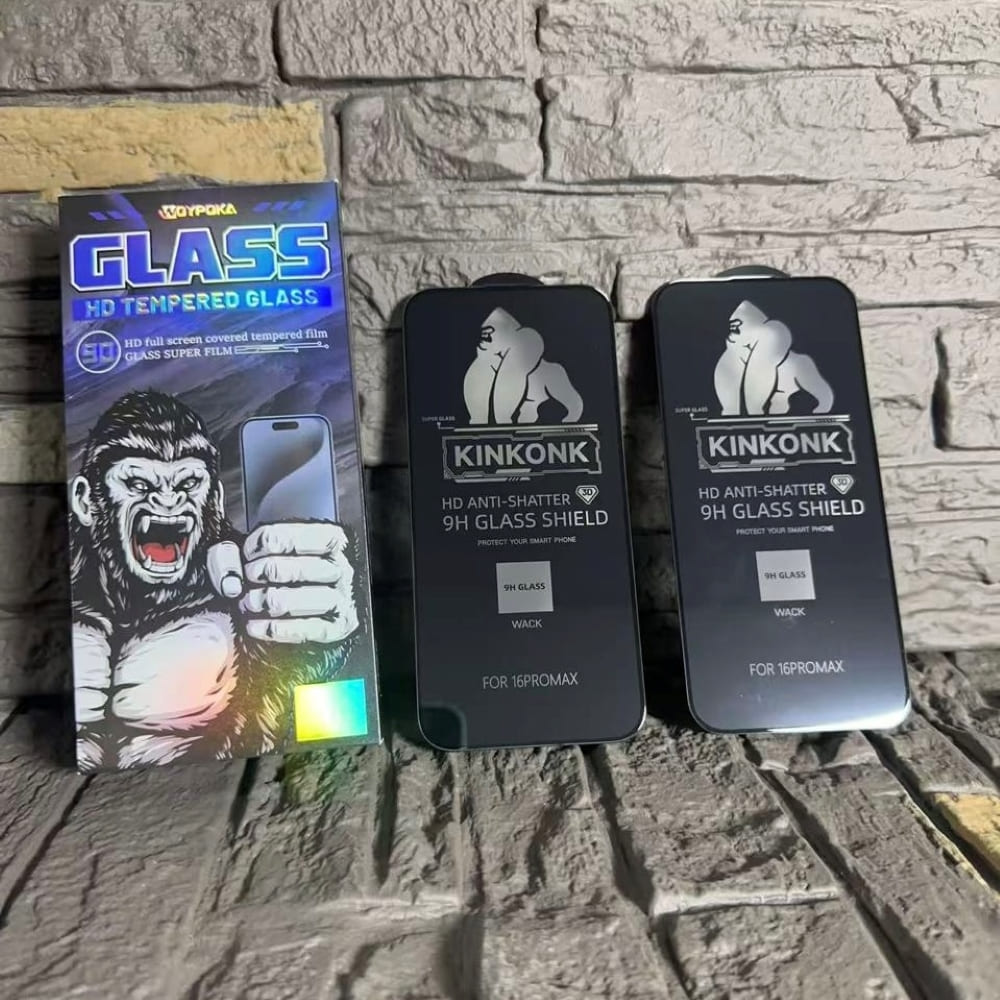 HD Gorilla Guard 9H Tempered Glass